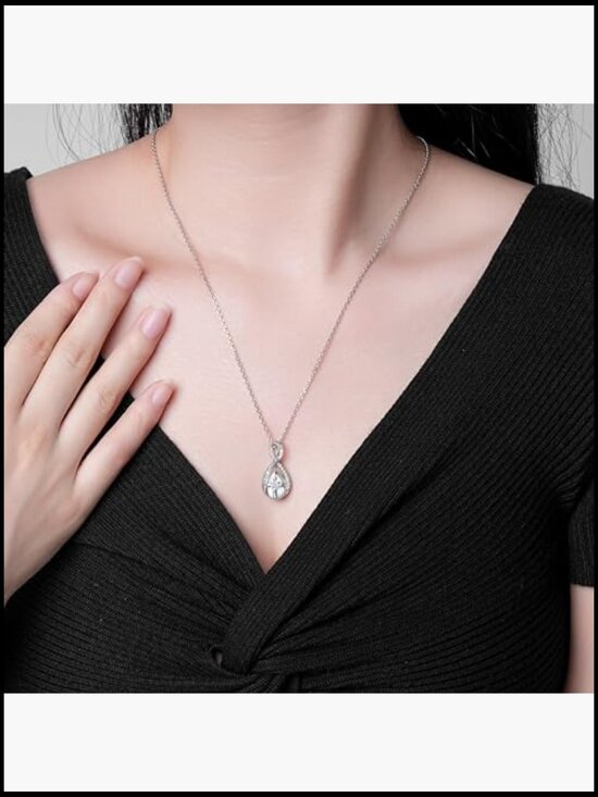 Amazon.com: SHEAISRS Celtic Knot Necklace for Women Sterling  Cross Urn Pendant Memorial Ashes Necklace Sterling Silver Infinity Keepsake
